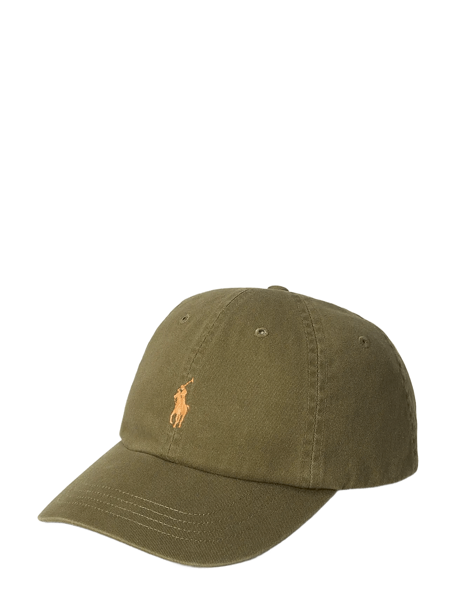 Polo Ralph Lauren - The Iconic Cotton Chino Ball Cap - mützen & caps - canopy olive - 0