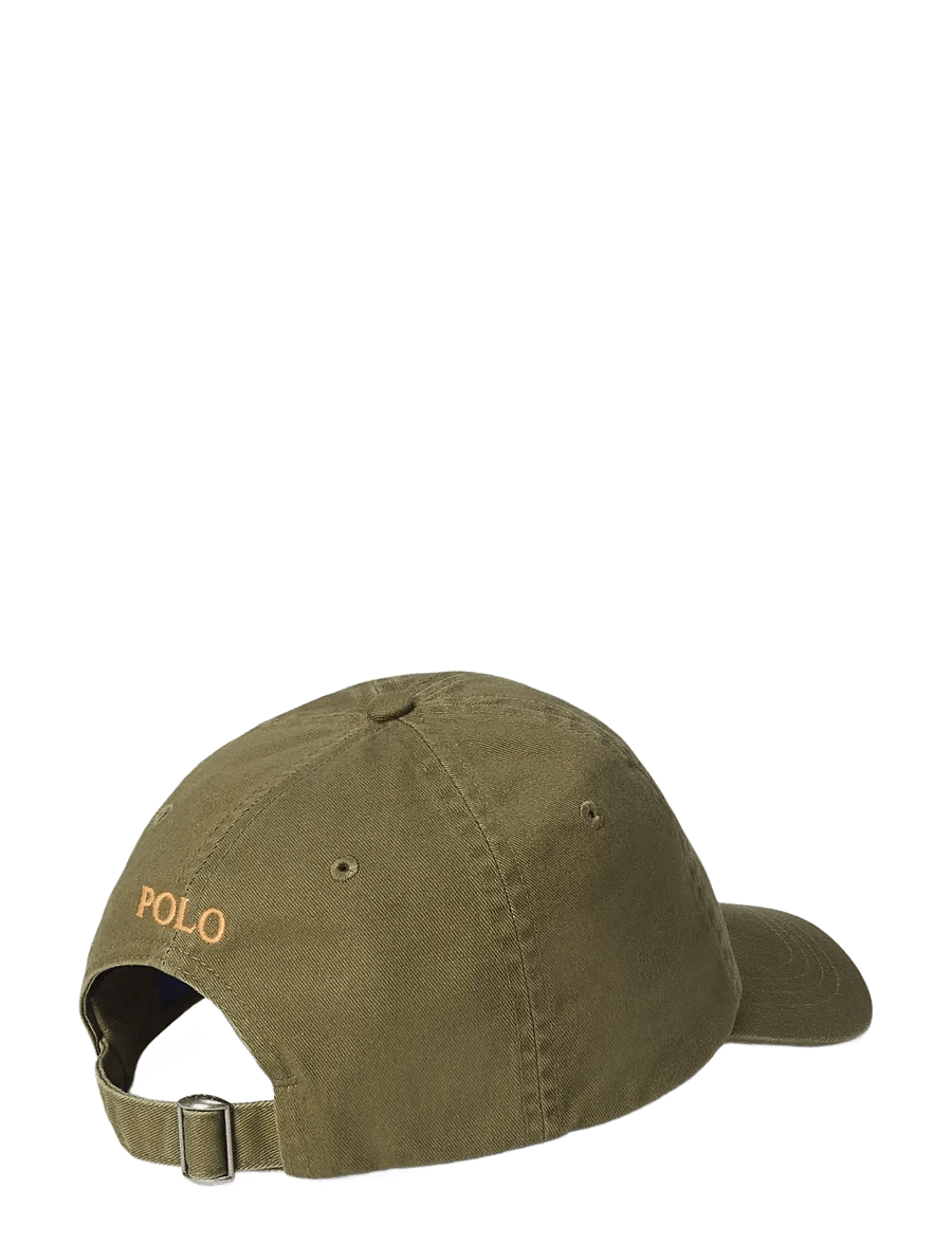 Polo Ralph Lauren - The Iconic Cotton Chino Ball Cap - mützen & caps - canopy olive - 1