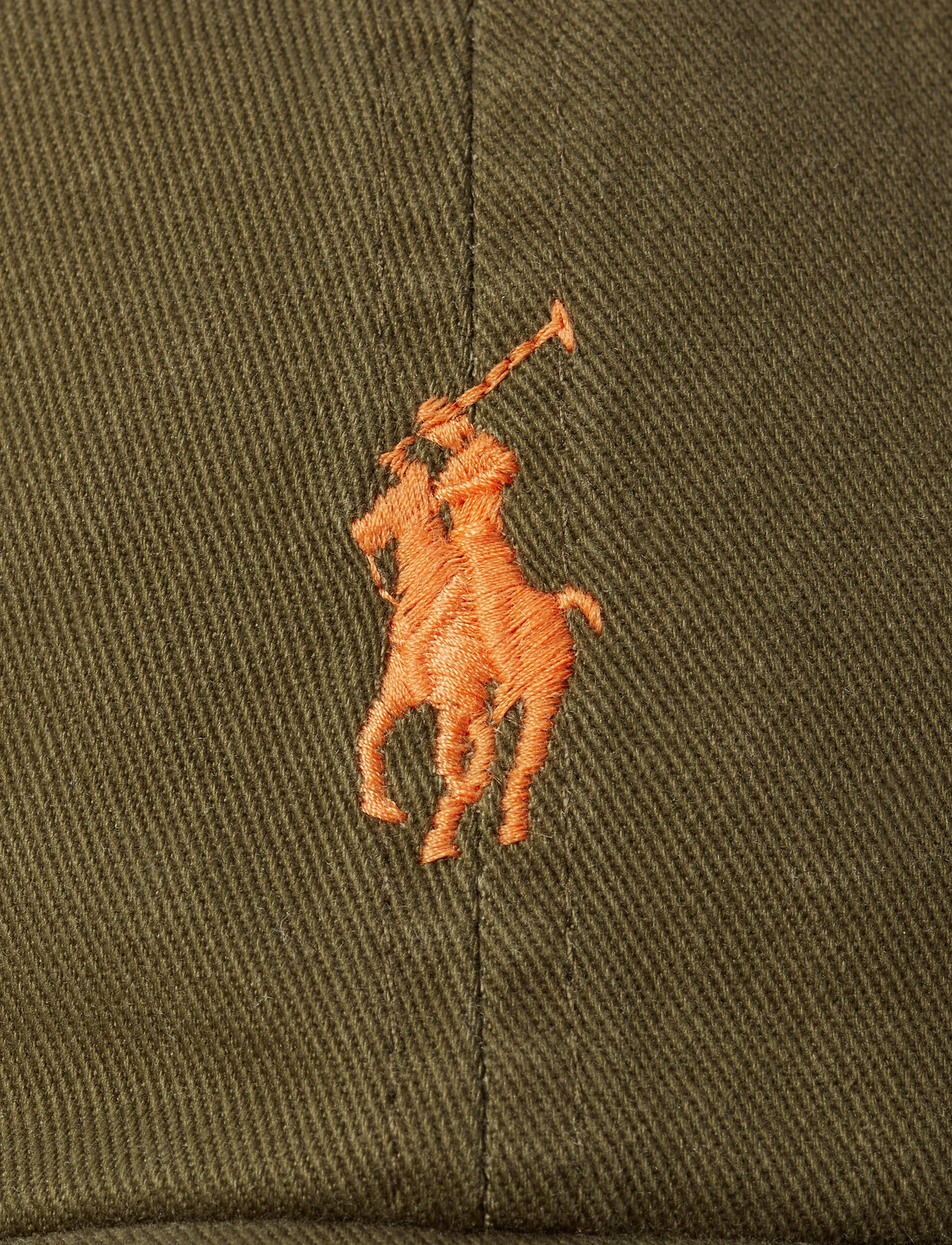 Polo Ralph Lauren - The Iconic Cotton Chino Ball Cap - kasketter - canopy olive - 2
