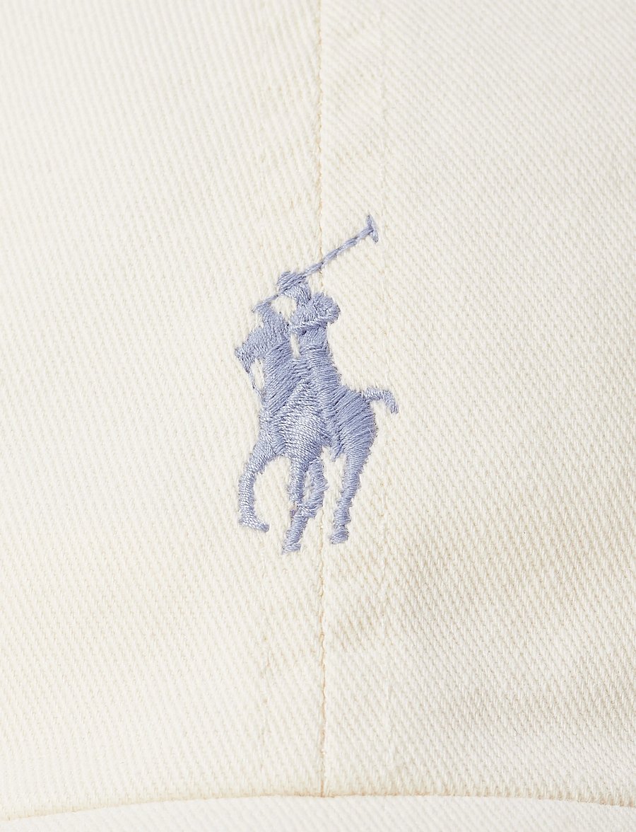 Polo Ralph Lauren - The Iconic Cotton Chino Ball Cap - mützen & caps - guide cream - 2