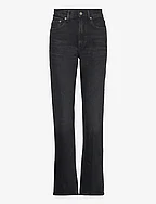 High-Rise Straight Fit Jean - SINES WASH