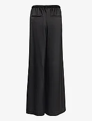 Polo Ralph Lauren - Cropped Satin Wide-Leg Pant - bikses ar platām starām - polo black - 1