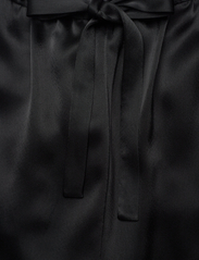 Polo Ralph Lauren - Cropped Satin Wide-Leg Pant - laia säärega püksid - polo black - 3