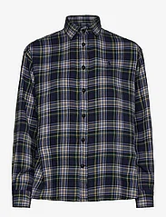 Polo Ralph Lauren - Relaxed Fit Plaid Cotton Twill Shirt - krekli ar garām piedurknēm - 1490 grn/blue/ylw - 0