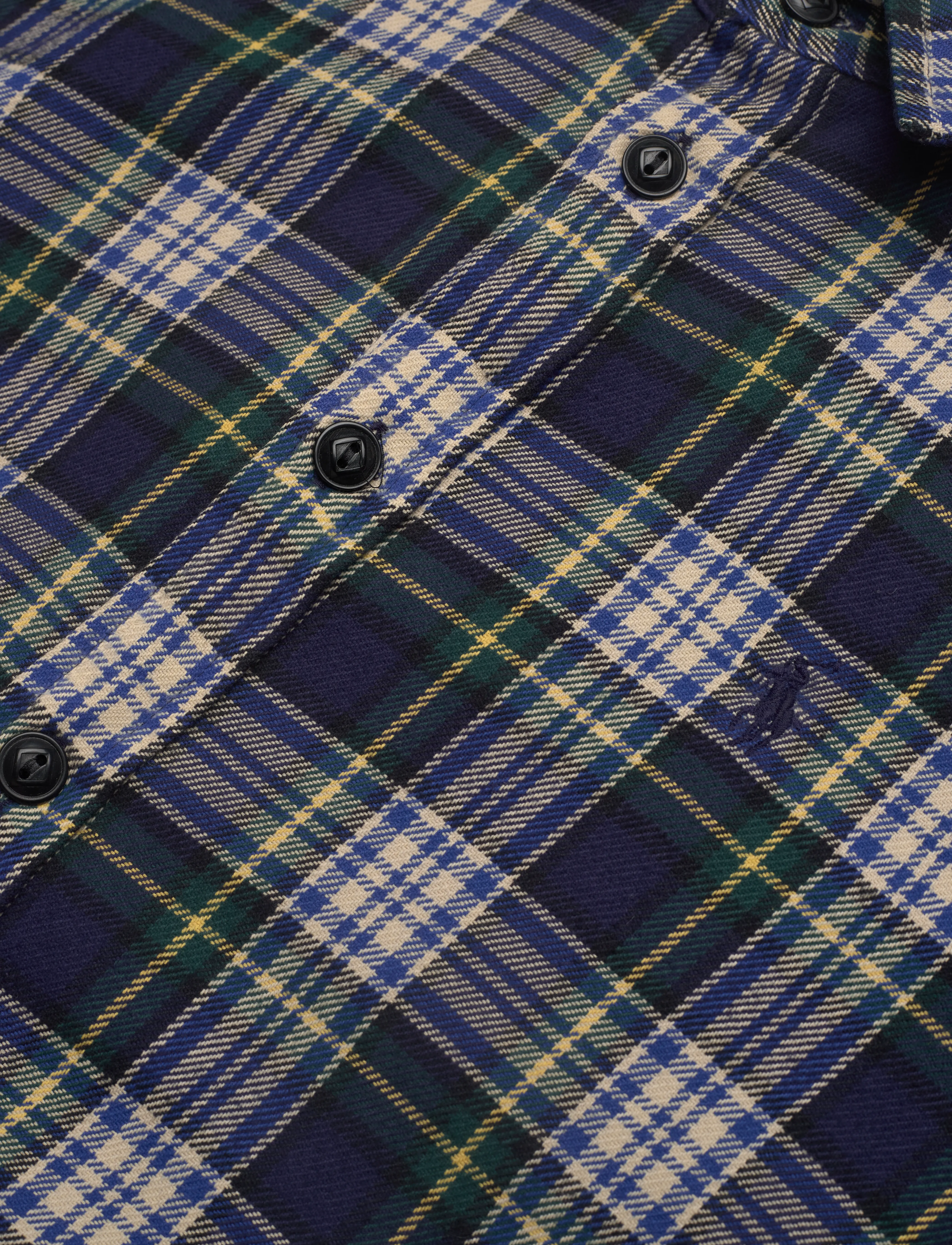 Polo Ralph Lauren - Relaxed Fit Plaid Cotton Twill Shirt - 1490 grn/blue/ylw - 2