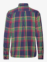 Polo Ralph Lauren - Relaxed Fit Plaid Cotton Twill Shirt - krekli ar garām piedurknēm - 1493 royal/red/yl - 1