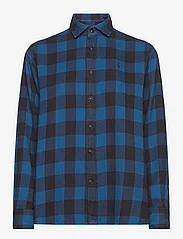 Polo Ralph Lauren - Relaxed Fit Plaid Cotton Twill Shirt - marškiniai ilgomis rankovėmis - 1497a blue/black - 0