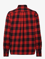 Polo Ralph Lauren - Relaxed Fit Plaid Cotton Twill Shirt - marškiniai ilgomis rankovėmis - 1497b red/black - 1