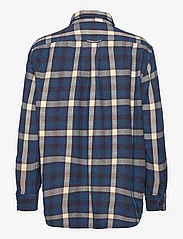 Polo Ralph Lauren - Oversize Fit Plaid Cotton Twill Shirt - pikkade varrukatega särgid - 1509 blue multi p - 1
