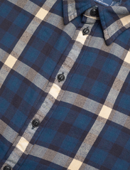 Polo Ralph Lauren - Oversize Fit Plaid Cotton Twill Shirt - långärmade skjortor - 1509 blue multi p - 4