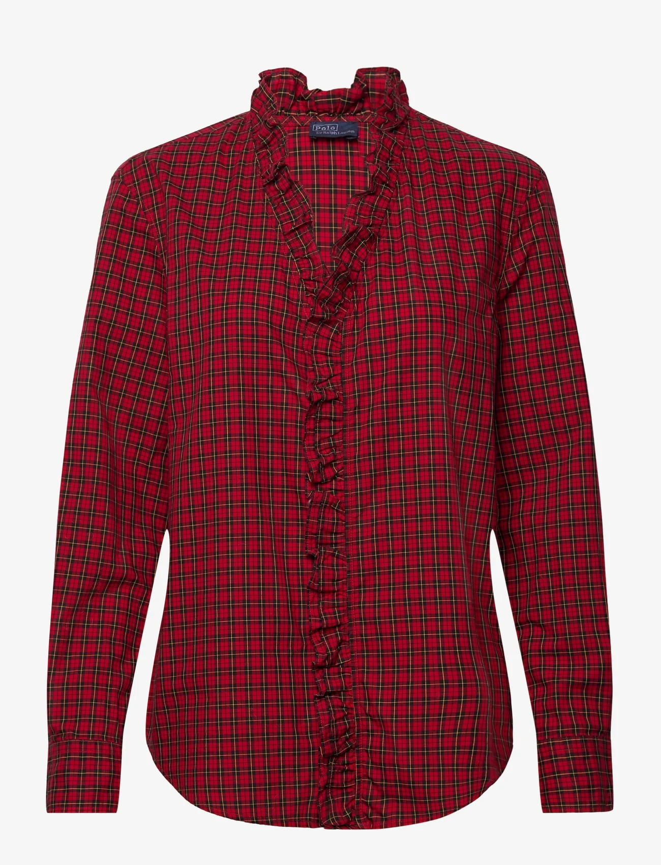 Polo Ralph Lauren - LSL-BFS - marškiniai ilgomis rankovėmis - 801a red black mu - 0