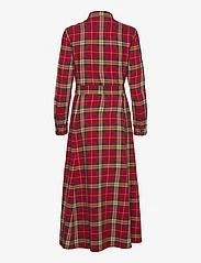 Polo Ralph Lauren - Plaid Cotton Twill Shirtdress - vasarinės suknelės - 1491 red/green mu - 1
