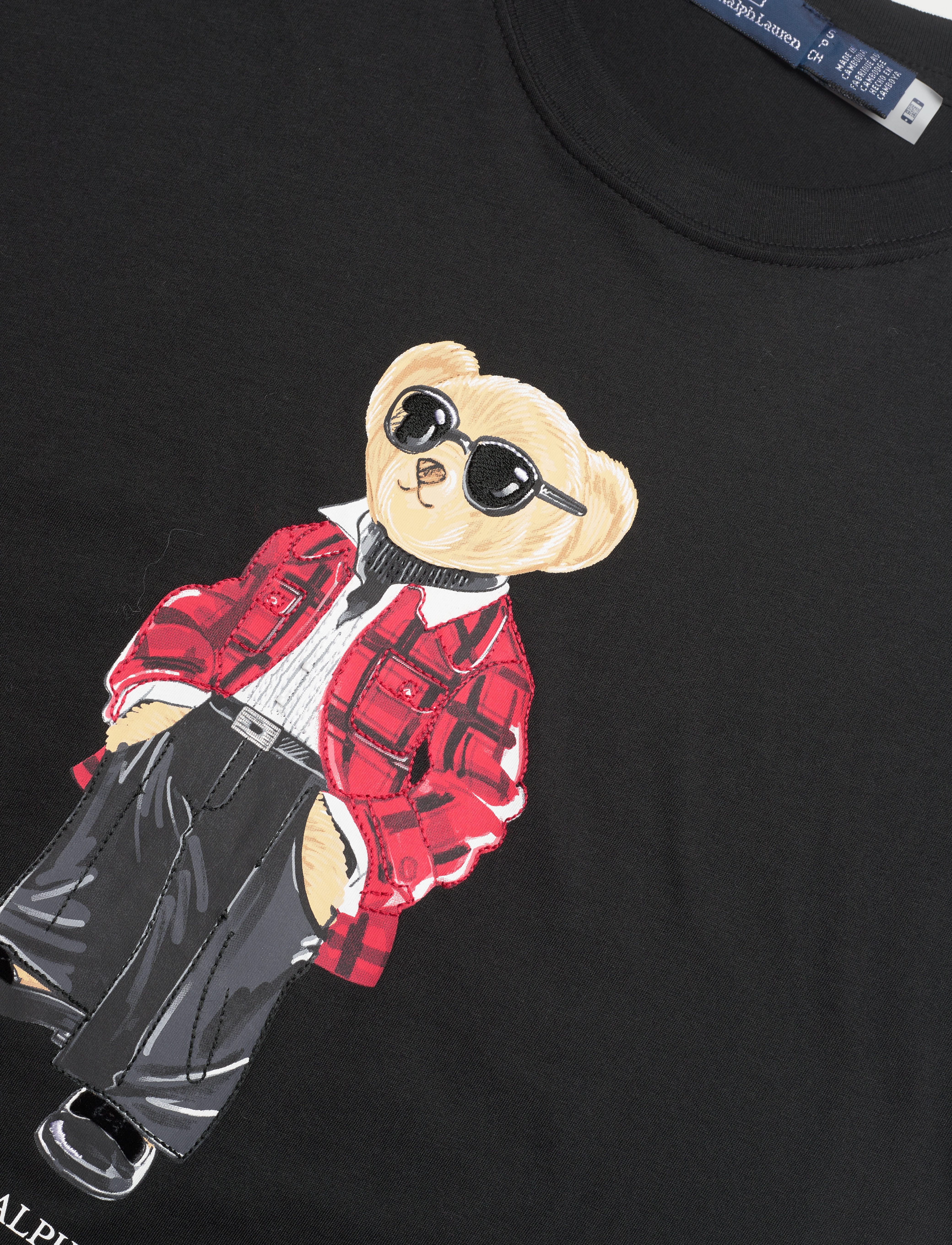 Polo Ralph Lauren - Polo Bear Jersey Tee - polo black - 2