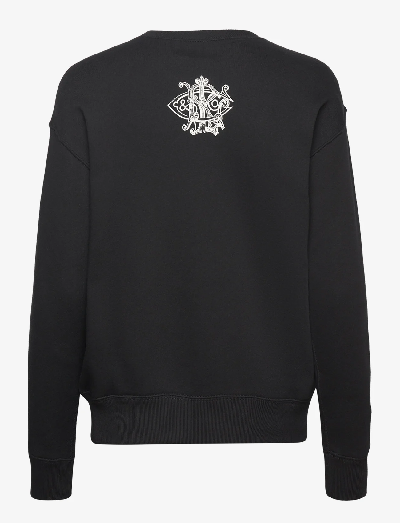 Polo Ralph Lauren - Logo Cotton Fleece Pullover - sportiska stila džemperi un džemperi ar kapuci - polo black - 1