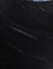 Polo Ralph Lauren - Velvet One-Shoulder Top - topi ar garām piedurknēm - polo black - 2