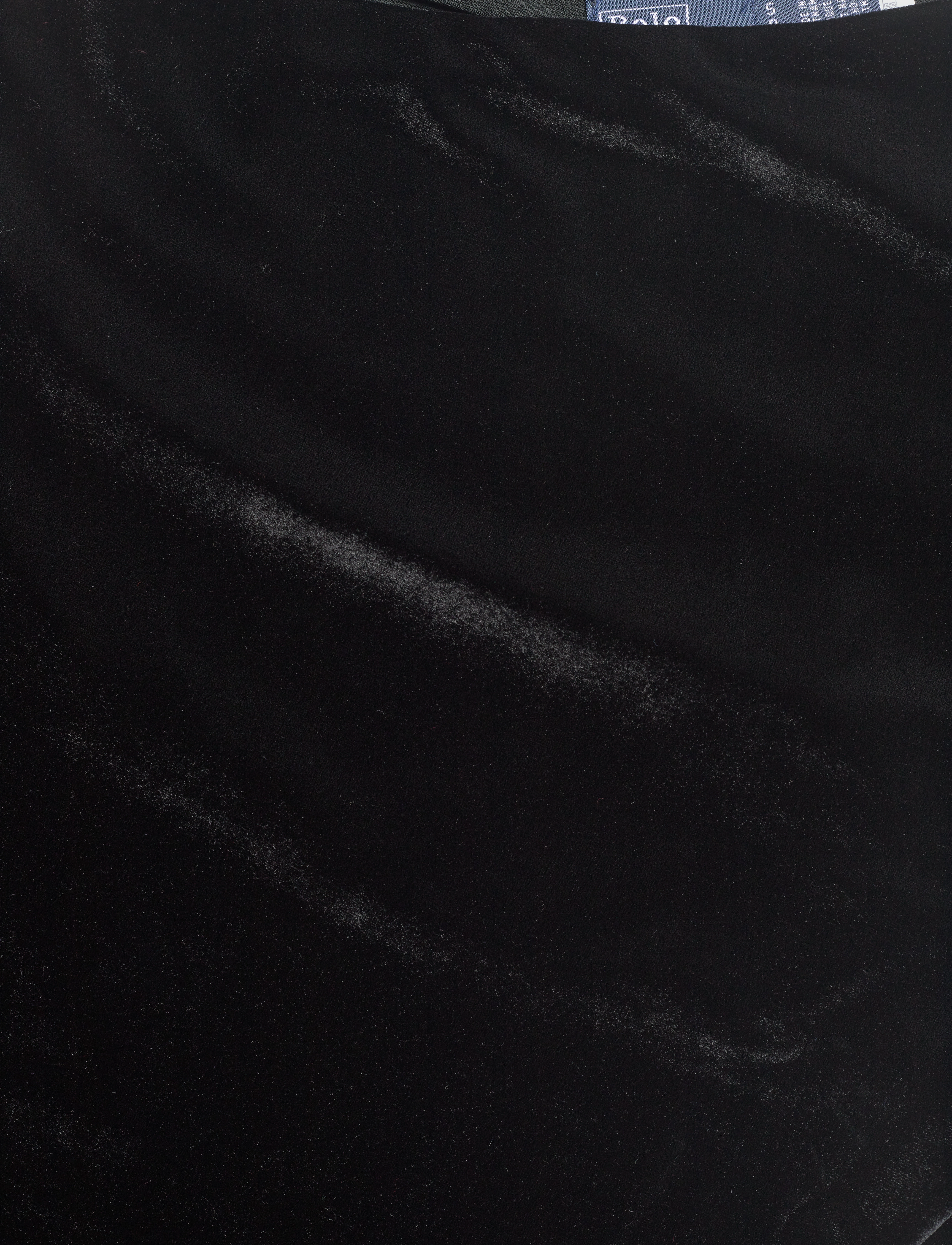 Polo Ralph Lauren - Velvet One-Shoulder Top - t-shirts & tops - polo black - 2