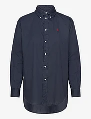 Polo Ralph Lauren - Oversize Fit Cotton Twill Shirt - krekli ar garām piedurknēm - aviator navy - 0