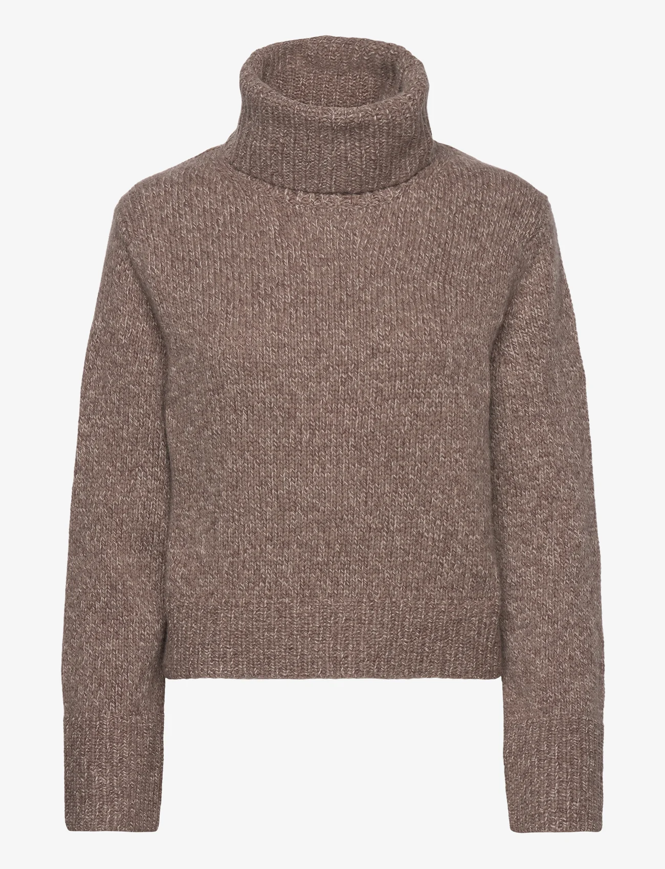 Polo Ralph Lauren - Wool-Cashmere Turtleneck Sweater - džemperi ar augstu apkakli - brown marle - 0