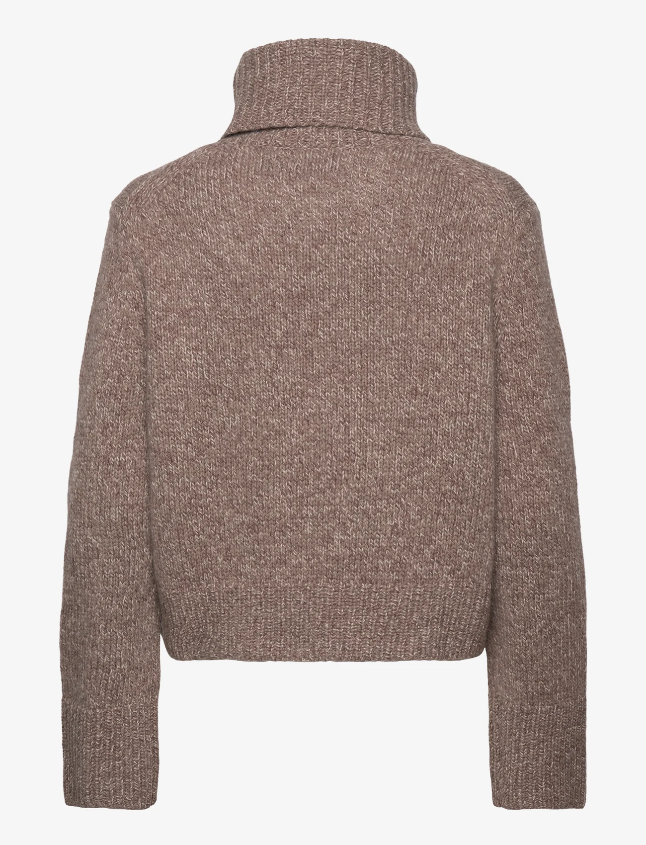 Polo Ralph Lauren - Wool-Cashmere Turtleneck Sweater - megztiniai su aukšta apykakle - brown marle - 1