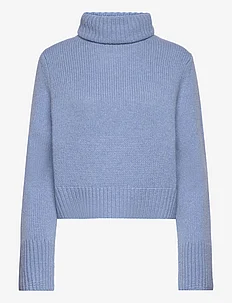 Wool-Cashmere Turtleneck Sweater, Polo Ralph Lauren
