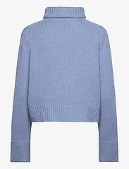 Polo Ralph Lauren - Wool-Cashmere Turtleneck Sweater - pulls à col roulé - chambray melange - 2