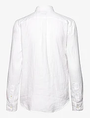 Polo Ralph Lauren - Relaxed Fit Linen Shirt - lininiai marškiniai - white - 1