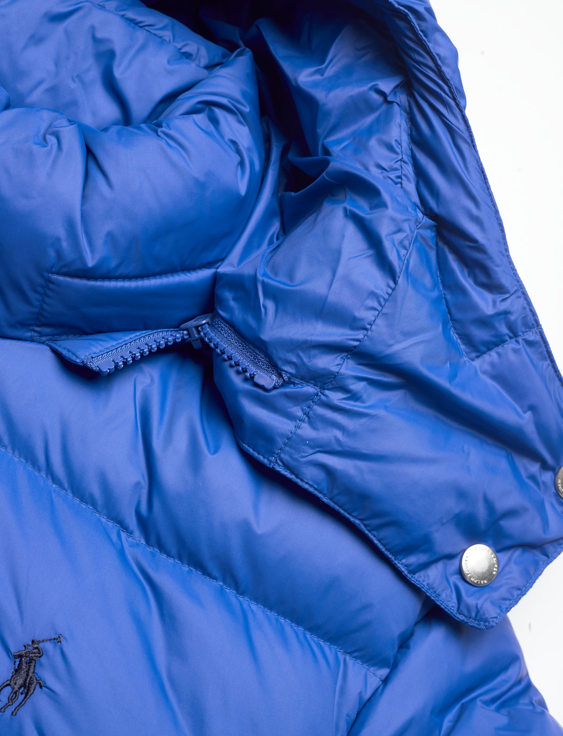 Polo water top repellent down jacket