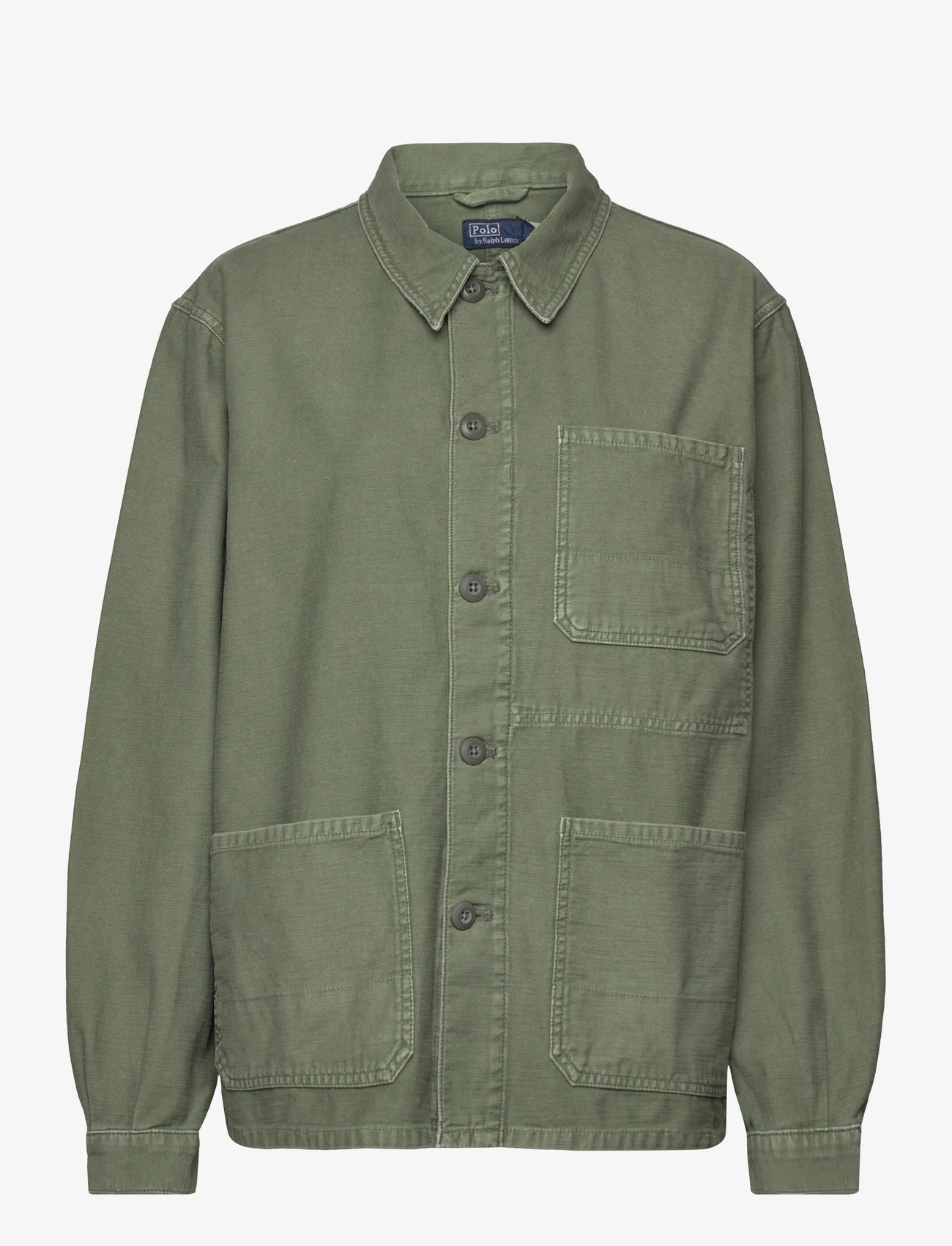 Polo Ralph Lauren - Cotton Chore Jacket - overshirts - olive - 0