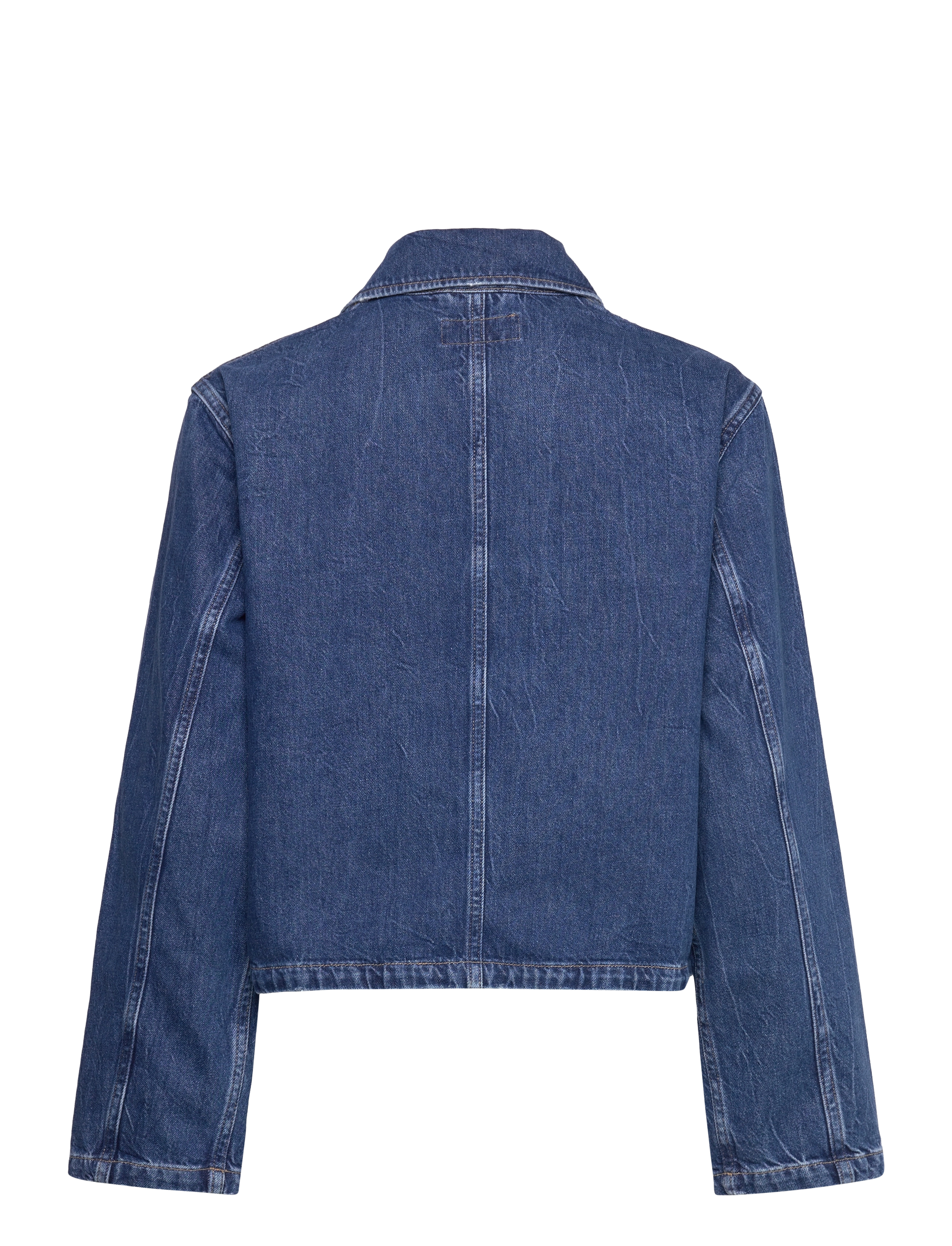 Polo Ralph Lauren - Cropped Denim Car Coat - wills wash - 1