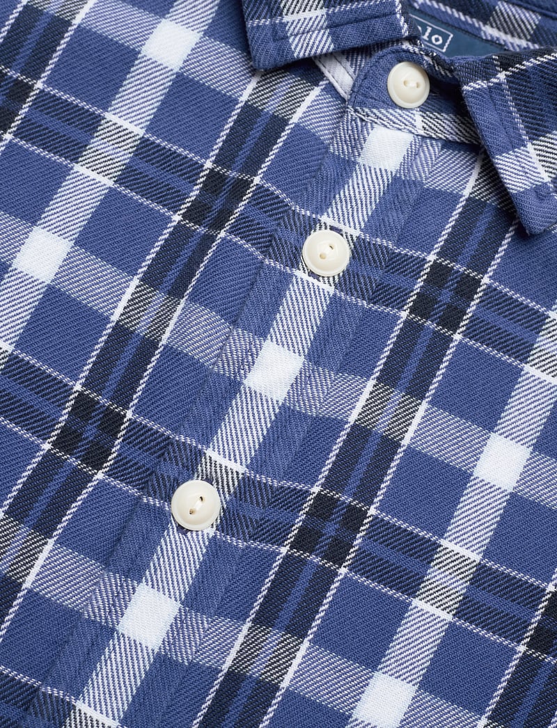 Polo Ralph Lauren - Relaxed Fit Plaid Cotton Shirt - long-sleeved shirts - 1488 navy/blue/cr - 2