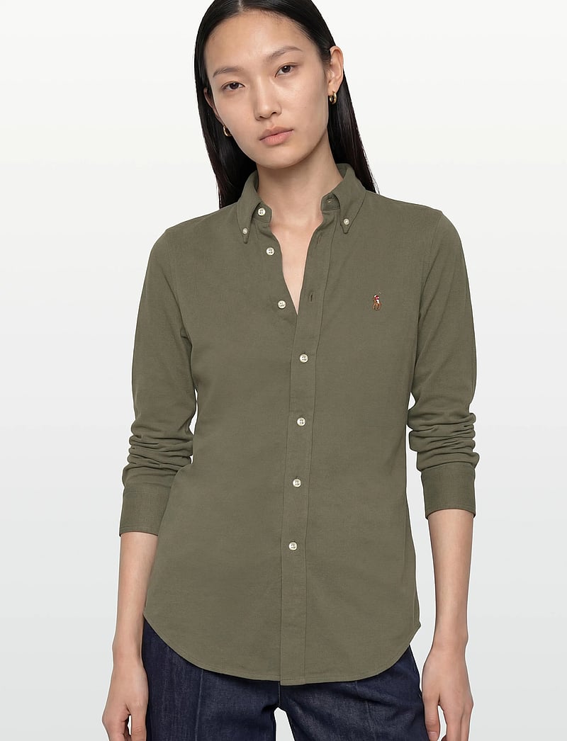 Polo Ralph Lauren Slim Fit Knit Cotton Oxford Shirt (PRW211924258) - Long-sleeved - Boozt.com Polo Ralph Lauren Slim Fit Knit Cotton Oxford Shirt (PRW211924258) - Long-sleeved - Boozt.com