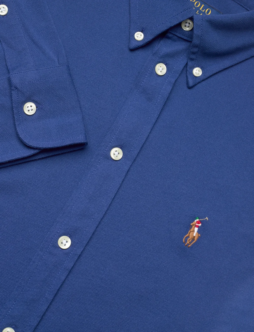 Polo Ralph Lauren - Slim Fit Knit Cotton Oxford Shirt - jeanshemden - vineyard royal - 2