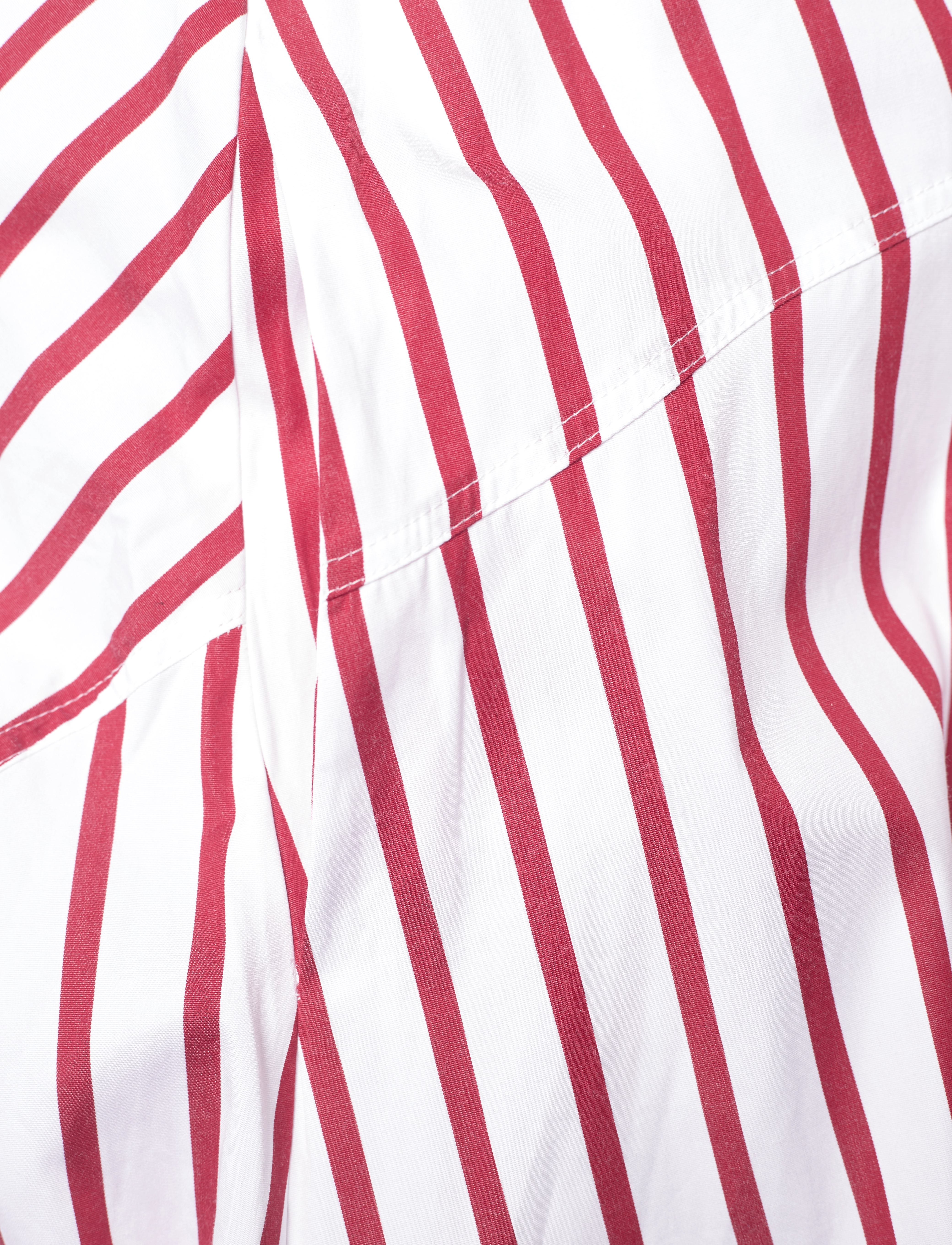 Polo Ralph Lauren - Striped Cotton A-Line Skirt - 1612 red/white st - 2