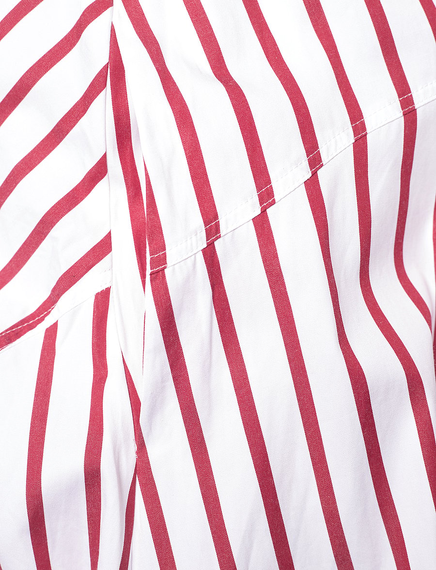 Polo Ralph Lauren - Striped Cotton A-Line Skirt - 1612 red/white st - 2