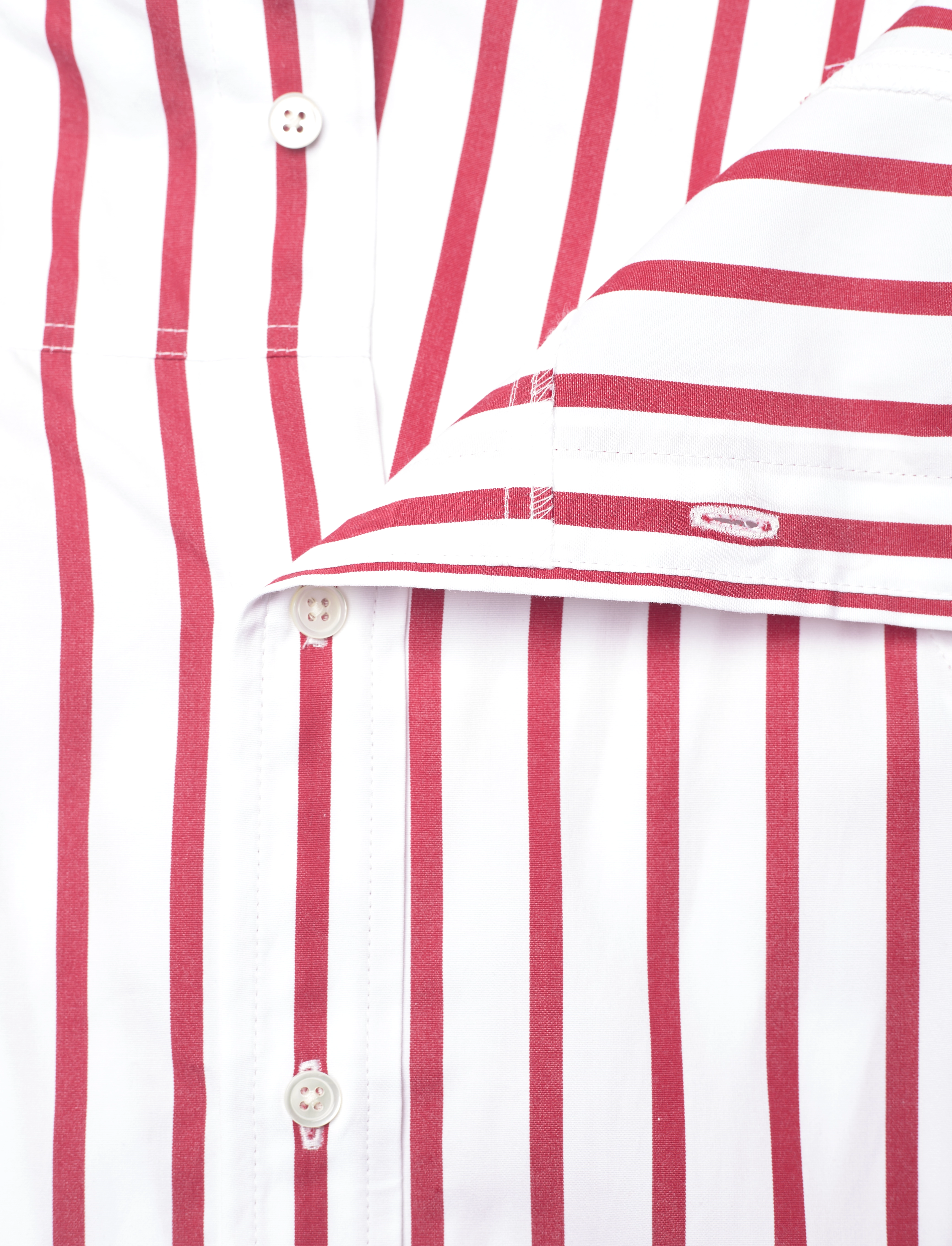 Polo Ralph Lauren - Striped Cotton A-Line Skirt - 1612 red/white st - 3