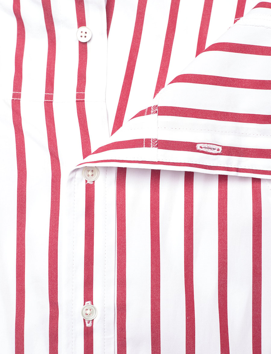 Polo Ralph Lauren - Striped Cotton A-Line Skirt - 1612 red/white st - 3
