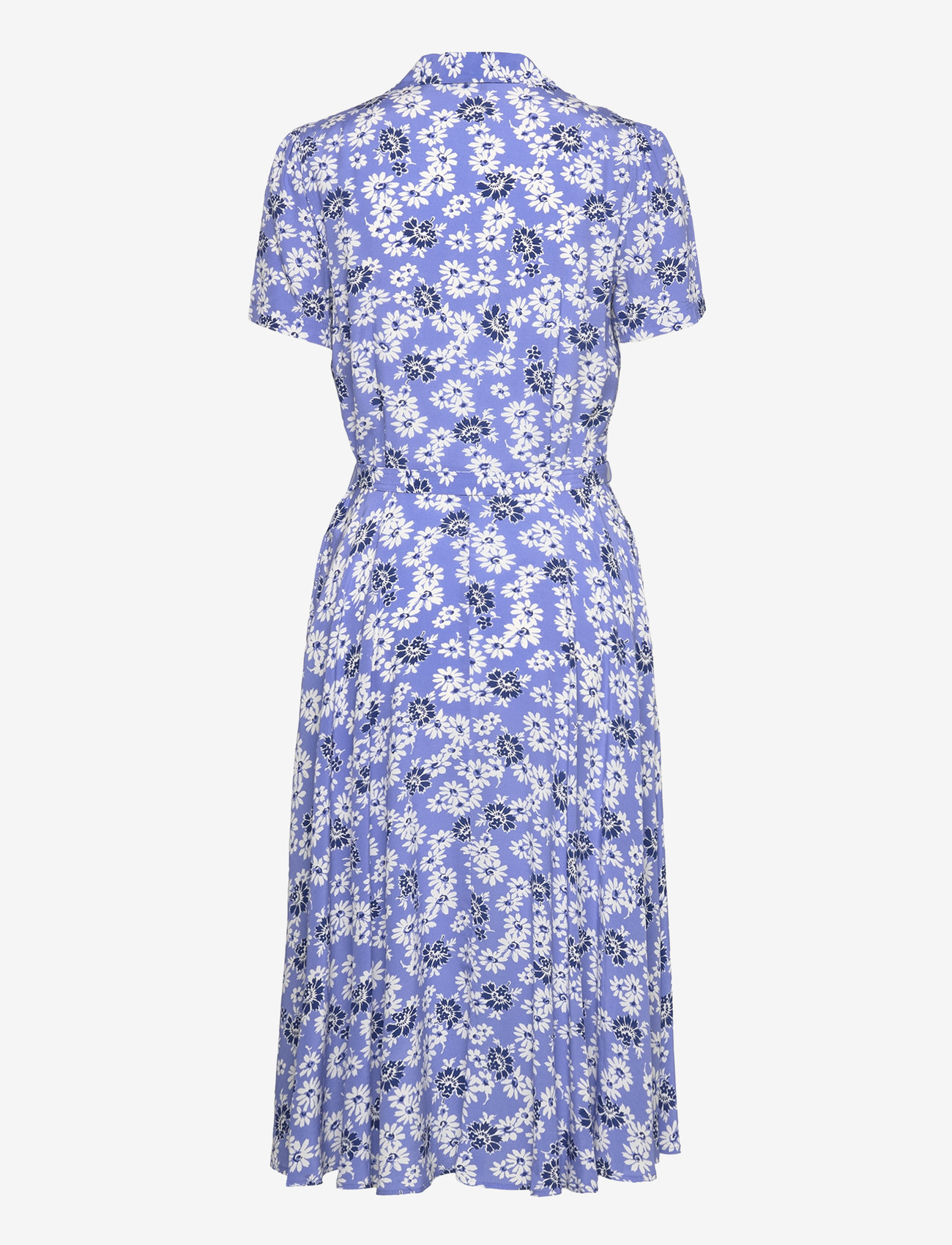 polo ralph lauren floral midi dress Lauren Ralph Lauren Women's Floral Stretch Cotton Midi Dress