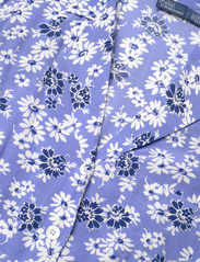 Polo Ralph Lauren - Floral Crepe Short-Sleeve Dress - sommerkleider - 1578 blue cosmos - 2