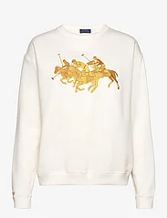 Polo Ralph Lauren - Lunar New Year Triple-Pony Sweatshirt - sportiska stila džemperi un džemperi ar kapuci - nevis - 0