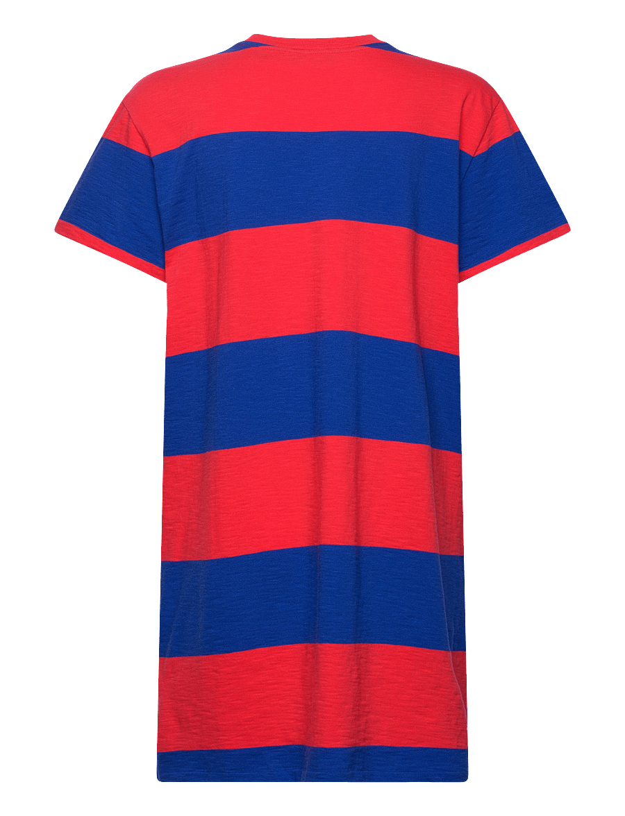 Polo Ralph Lauren - Striped Jersey Tee Dress - sapphire star/bri - 1