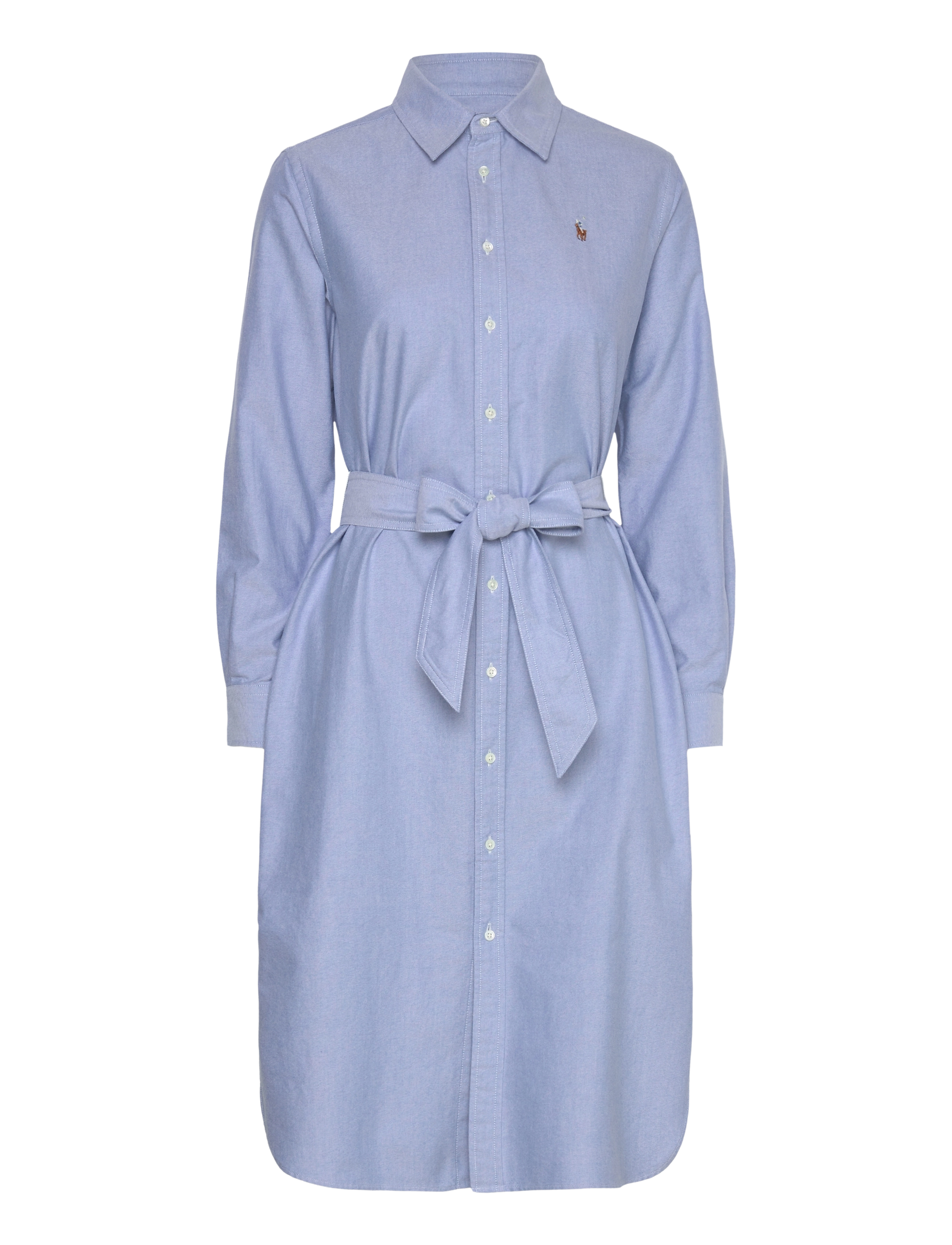 Polo Ralph Lauren - Belted Cotton Oxford Shirtdress - confirmation - bsr blue - 1