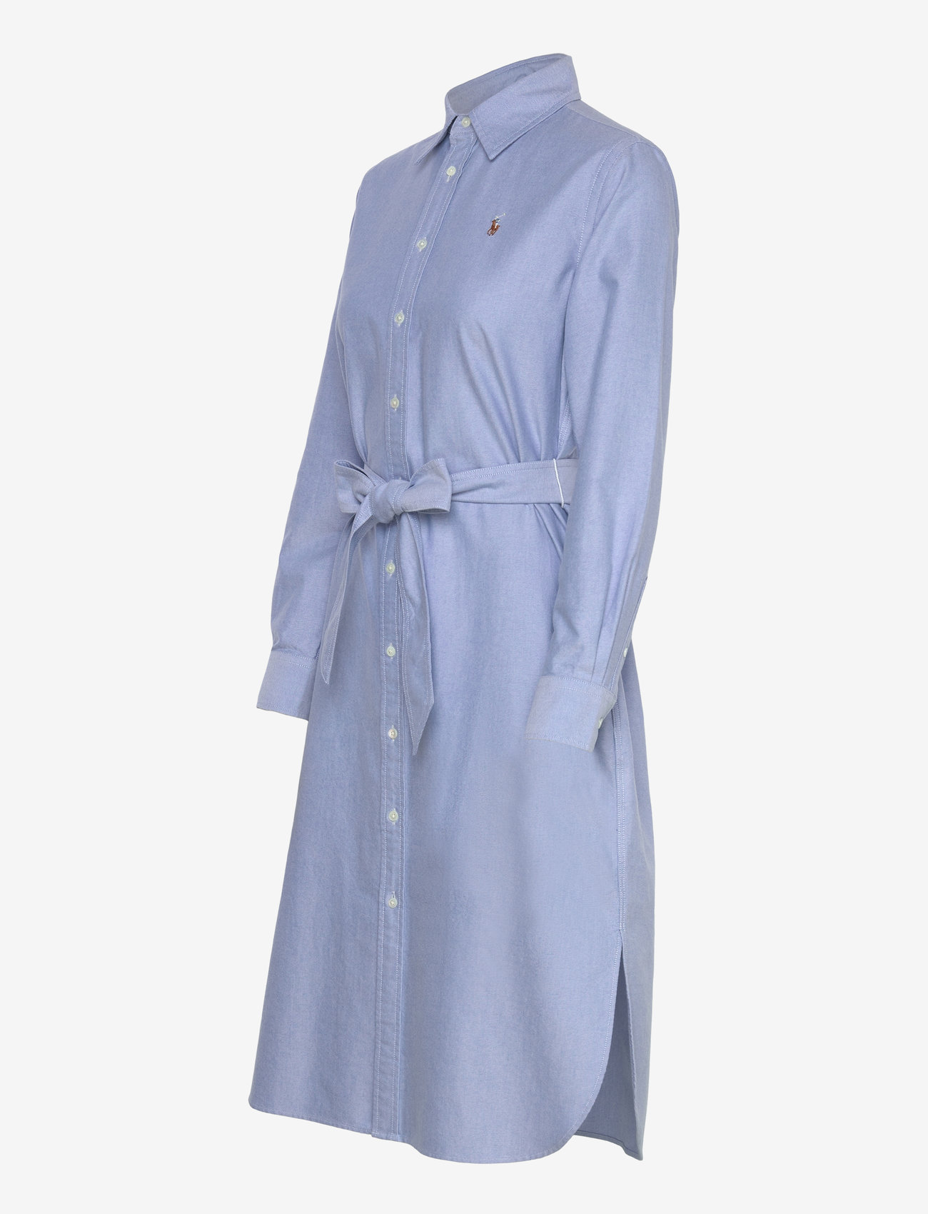 Polo Ralph Lauren - Belted Cotton Oxford Shirtdress - konfirmatsioon - bsr blue - 2