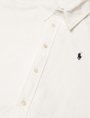 Polo Ralph Lauren - Belted Cotton Oxford Shirtdress - shirt dresses - bsr white - 4