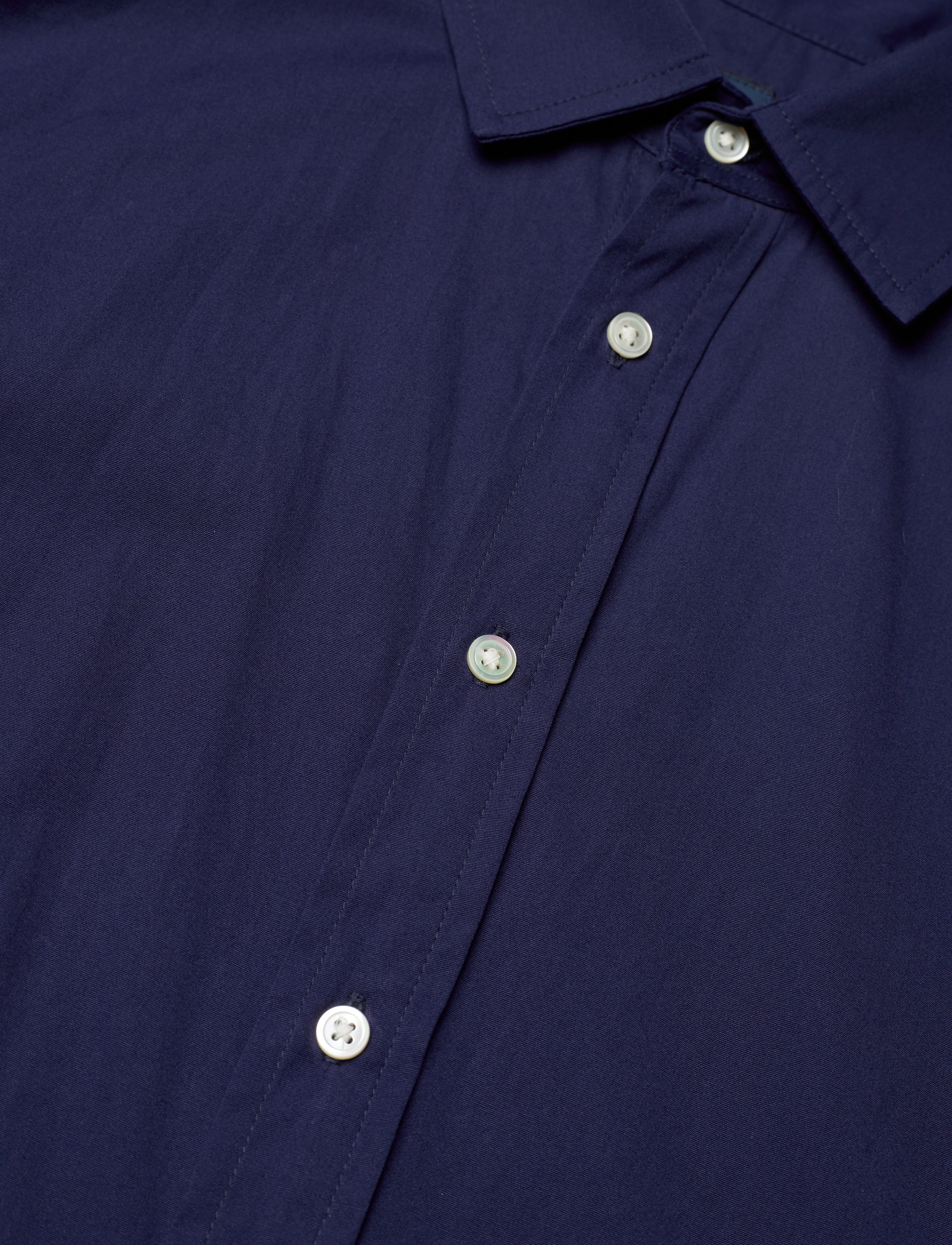 Polo Ralph Lauren - Tiered Cotton Shirtdress - midnight royal - 2