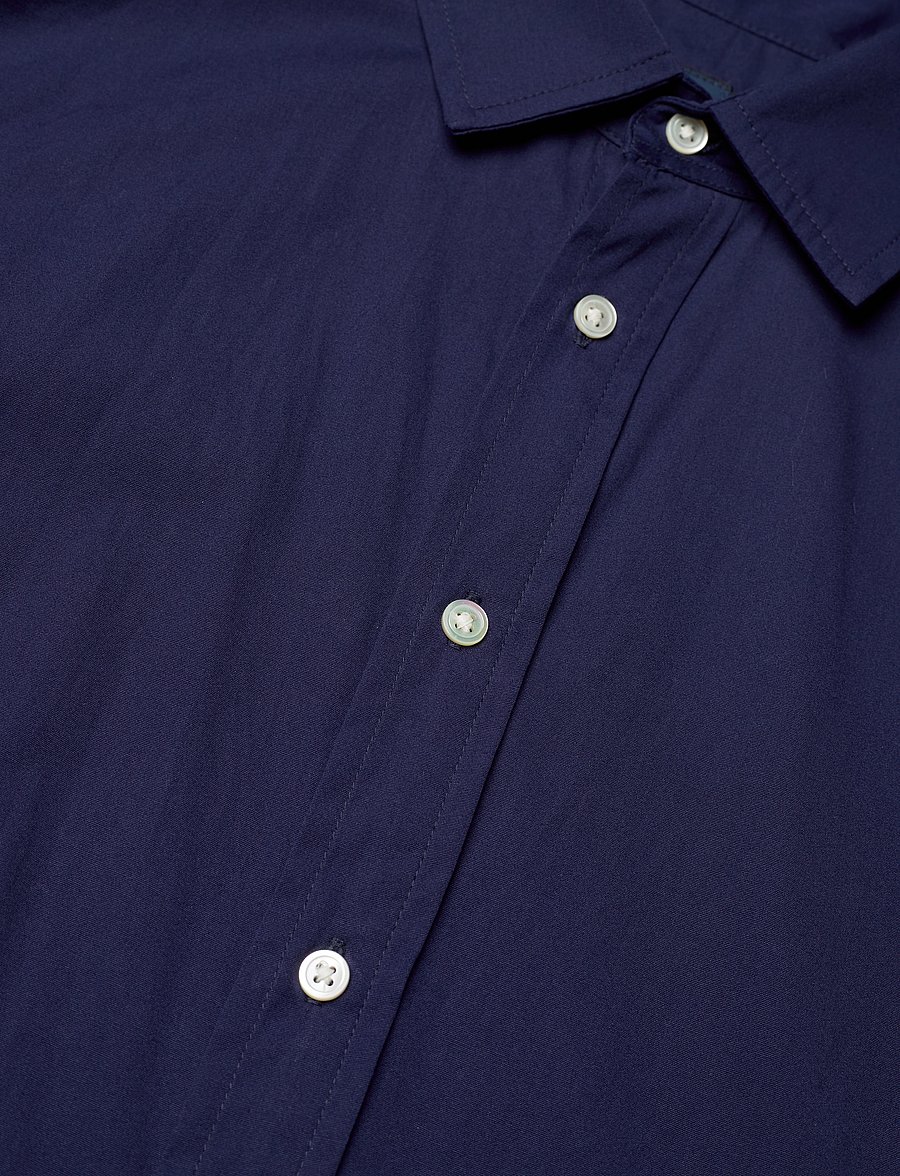 Polo Ralph Lauren - Tiered Cotton Shirtdress - midnight royal - 2