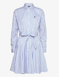 Striped Cotton Paneled Shirtdress, Polo Ralph Lauren