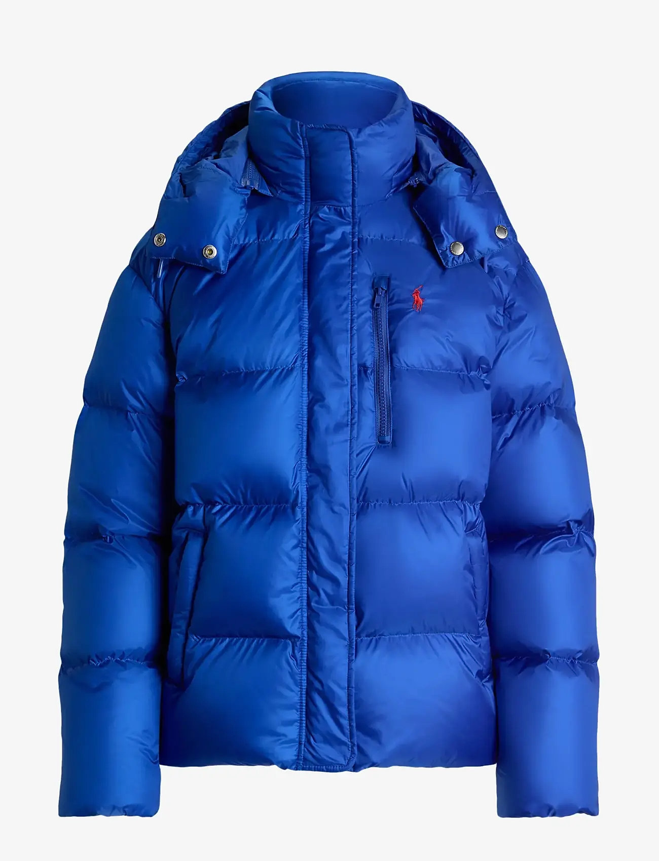 Polo Ralph Lauren - Water-Repellent Quilted Down Jacket - forede jakker - new iris blue - 1