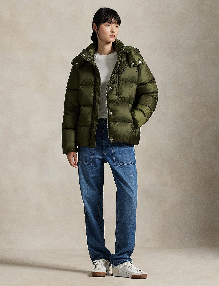 Polo Ralph Lauren - NYLON TAFFETA-INS-COA - vestes d'hiver - new olive - 0