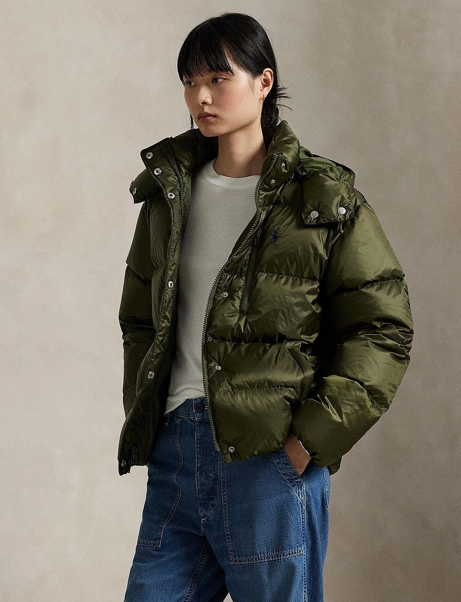 Polo Ralph Lauren - NYLON TAFFETA-INS-COA - vestes d'hiver - new olive - 3