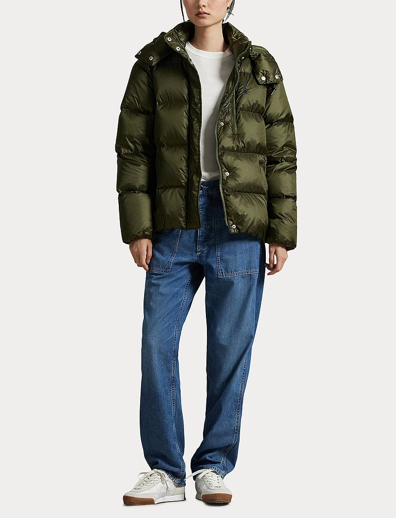 Polo Ralph Lauren - Water-Repellent Quilted Down Jacket - sulejoped ja voodriga joped - new olive - 4